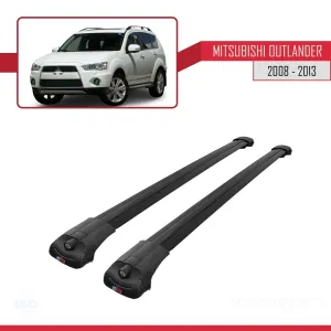 Mitsubishi Outlander 2008-2013 Arası ile uyumlu ACE-1 Ara Atkı Tavan Barı SİYAH - Görsel 3