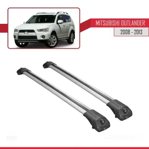 Mitsubishi Outlander 2008-2013 Arası ile uyumlu ACE-1 Ara Atkı Tavan Barı GRİ - Görsel 3