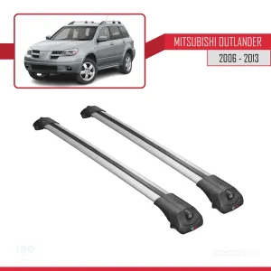 Mitsubishi Outlander 2006-2013 Arası ile uyumlu ACE-1 Ara Atkı Tavan Barı GRİ - Görsel 3