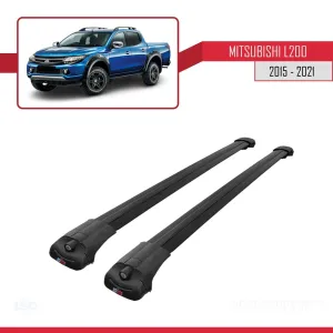 Mitsubishi L200 2015-2023 Arası ile uyumlu ACE-1 Ara Atkı Tavan Barı SİYAH - Görsel 3