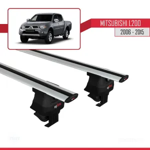 Mitsubishi L200 / Triton IV 2006-2015 Arası ile uyumlu ACE-4 Ara Atkı Tavan Barı GRİ thumb 2