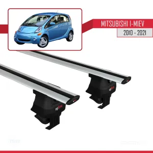 Mitsubishi I-Miev 2010-2021 Arası ile uyumlu ACE-4 Ara Atkı Tavan Barı GRİ - Görsel 2