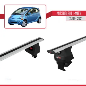 Mitsubishi I-Miev 2010-2021 Arası ile uyumlu ACE-4 Ara Atkı Tavan Barı GRİ - Görsel 3