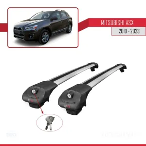 Mitsubishi ASX 2010-2023 Arası ile uyumlu ACE-1 Ara Atkı Tavan Barı GRİ - Görsel 4