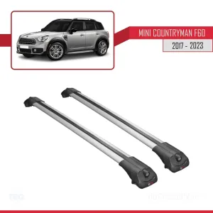 Mini Countryman (F60) 2017-2023 Arası ile uyumlu ACE-1 Ara Atkı Tavan Barı GRİ thumb 3
