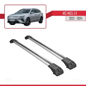 MG MG5 EV 2022 ve sonrası ile uyumlu ACE-1 Ara Atkı Tavan Barı GRİ - Görsel 3