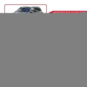 Mercedes-Benz GLS-Class (X167) 2020 ve Sonrası ile Uyumlu FLY Model Ara Atkı Tavan Barı GRİ - Görsel 4