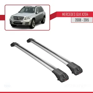 Mercedes GLK (X204) 2008-2015 Arası ile uyumlu ACE-1 Ara Atkı Tavan Barı GRİ thumb 3
