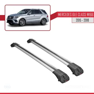 Mercedes GLE (W166) 2015-2018 Arası ile uyumlu ACE-1 Ara Atkı Tavan Barı GRİ thumb 3