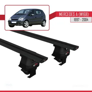 Mercedes A (W168) 1997-2004 Arası ile uyumlu ACE-4 Ara Atkı Tavan Barı SİYAH thumb 4