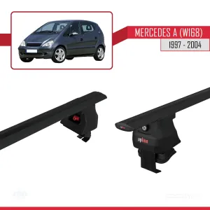 Mercedes A (W168) 1997-2004 Arası ile uyumlu ACE-4 Ara Atkı Tavan Barı SİYAH thumb 5