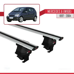 Mercedes A (W168) 1997-2004 Arası ile uyumlu ACE-4 Ara Atkı Tavan Barı GRİ thumb 2