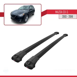 Mazda CX-5 2013-2018 Arası ile uyumlu ACE-1 Ara Atkı Tavan Barı SİYAH - Görsel 3