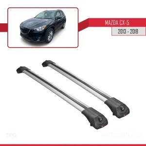 Mazda CX-5 2013-2018 Arası ile uyumlu ACE-1 Ara Atkı Tavan Barı GRİ - Görsel 3