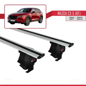 Mazda Cx-5 (KF) 2017 ve Sonrası ile uyumlu ACE-4 Ara Atkı Tavan Barı GRİ - Görsel 2