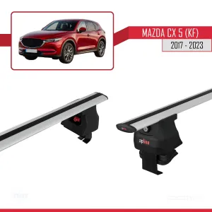 Mazda Cx-5 (KF) 2017 ve Sonrası ile uyumlu ACE-4 Ara Atkı Tavan Barı GRİ - Görsel 3