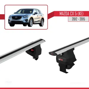 Mazda Cx-5 (KE) 2012-2015 Arası ile uyumlu ACE-4 Ara Atkı Tavan Barı GRİ - Görsel 3