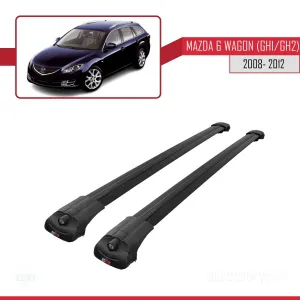 Mazda 6 Wagon (GH1/GH2) 2008-2012 Arası ile uyumlu ACE-1 Ara Atkı Tavan Barı SİYAH - Görsel 3