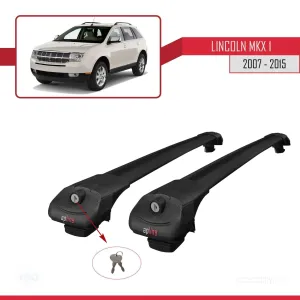 Lincoln MKX 2007-2015 Arası ile uyumlu ACE-1 Ara Atkı Tavan Barı SİYAH thumb 4