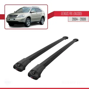 Lexus RX (XU30) 2004-2009 Arası ile uyumlu ACE-1 Ara Atkı Tavan Barı SİYAH - Görsel 3