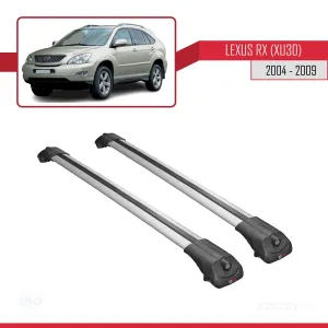 Lexus RX (XU30) 2004-2009 Arası ile uyumlu ACE-1 Ara Atkı Tavan Barı GRİ - Görsel 3