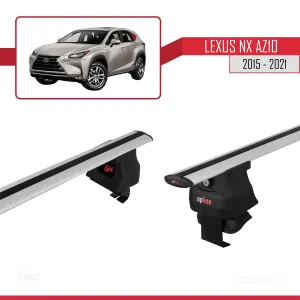 Lexus NX (AZ10) 2015-2021 Arası ile uyumlu ACE-4 Ara Atkı Tavan Barı GRİ - Görsel 3