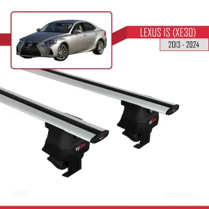 Lexus IS (XE30) 2013 ve Sonrası ile uyumlu ACE-4 Ara Atkı Tavan Barı GRİ - Görsel 3
