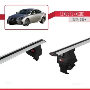 Lexus IS (XE30) 2013 ve Sonrası ile uyumlu ACE-4 Ara Atkı Tavan Barı GRİ - Görsel 4