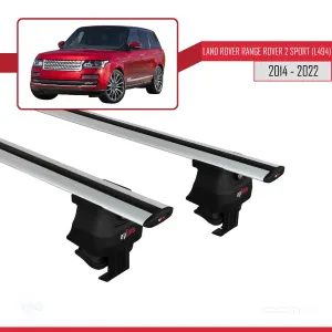 Land Rover Range Rover 2 Sport (L494) 2014-2022 Arası ile uyumlu ACE-4 Ara Atkı Tavan Barı GRİ thumb 2