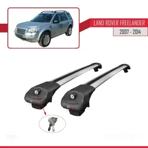 Land Rover Freelander 2007-2014 Arası ile uyumlu ACE-1 Ara Atkı Tavan Barı GRİ thumb 4