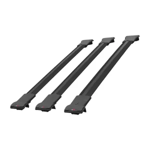 Land Rover Freelander 1998-2007 Arası Ile Uyumlu Fly Model Ara Atkı Tavan Barı Si̇yah 3 Adet Bar