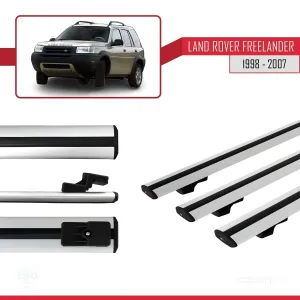 Land Rover Freelander 1998-2007 Arası ile uyumlu Basic Model Ara Atkı Tavan Barı GRİ 3 ADET - Görsel 3
