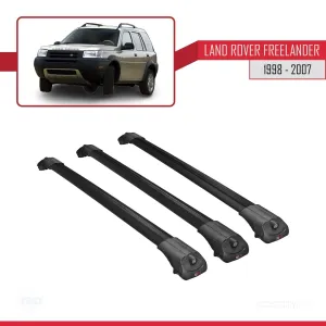 Land Rover Freelander 1998-2007 Arası ile uyumlu ACE-1 Ara Atkı Tavan Barı SİYAH 3 ADET BAR thumb 3