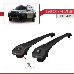 Land Rover Freelander 1998-2007 Arası ile uyumlu ACE-1 Ara Atkı Tavan Barı SİYAH - Görsel 4