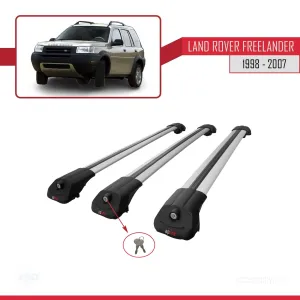 Land Rover Freelander 1998-2007 Arası ile uyumlu ACE-1 Ara Atkı Tavan Barı GRİ 3 ADET BAR thumb 4