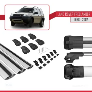 Land Rover Freelander 1998-2007 Arası ile uyumlu ACE-1 Ara Atkı Tavan Barı GRİ 3 ADET BAR thumb 5