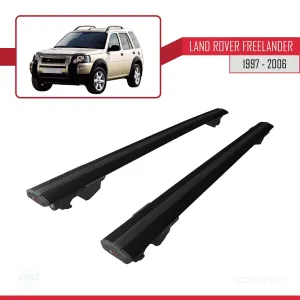 Land Rover Freelander 1997-2006 Arası ile uyumlu HOOK Model Anahtar Kilitli Ara Atkı Tavan Barı SİYAH thumb 4