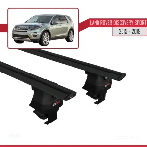 Land Rover Discovery Sport (L550) 2015-2019 Arası ile uyumlu ACE-4 Ara Atkı Tavan Barı SİYAH thumb 4
