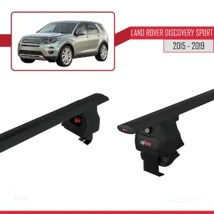 Land Rover Discovery Sport (L550) 2015-2019 Arası ile uyumlu ACE-4 Ara Atkı Tavan Barı SİYAH thumb 5