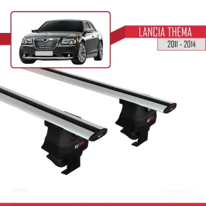 Lancia Thema 2011-2014 Arası ile uyumlu ACE-4 Ara Atkı Tavan Barı GRİ - Görsel 2