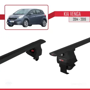 Kia Venga 2014-2019 Arası ile uyumlu ACE-4 Ara Atkı Tavan Barı SİYAH - Görsel 5