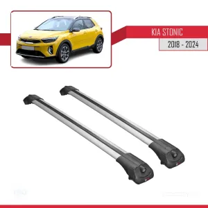 Kia Stonic 2018 ve Sonrası ile uyumlu ACE-1 Ara Atkı Tavan Barı GRİ - Görsel 3