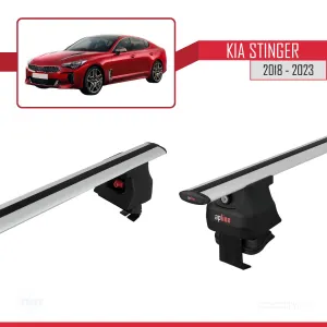 Kia Stinger 2018-2023 Arası ile uyumlu ACE-4 Ara Atkı Tavan Barı GRİ - Görsel 3