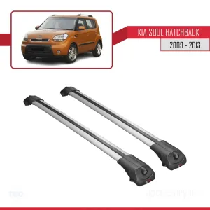 Kia Soul Hatchback 2009-2013 Arası ile uyumlu ACE-1 Ara Atkı Tavan Barı GRİ - Görsel 3