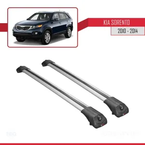 Kia Sorento 2010-2014 Arası ile uyumlu ACE-1 Ara Atkı Tavan Barı GRİ thumb 3