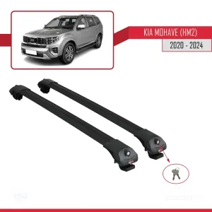 Kia Mohave (HM2) 2020 ve Sonrası ile uyumlu ACE-1 Ara Atkı Tavan Barı SİYAH - Görsel 4