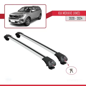 Kia Mohave (HM2) 2020 ve Sonrası ile uyumlu ACE-1 Ara Atkı Tavan Barı GRİ - Görsel 4