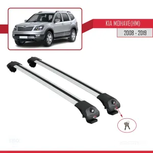 Kia Mohave (HM) 2008-2019 Arası ile uyumlu ACE-1 Ara Atkı Tavan Barı GRİ - Görsel 4