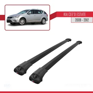 Kia Ceed Estate - SW 2009-2012 Arası ile uyumlu ACE-1 Ara Atkı Tavan Barı SİYAH thumb 3