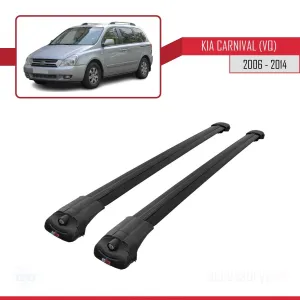 Kia Carnival (VQ) 2006-2014 Arası ile uyumlu ACE-1 Ara Atkı Tavan Barı SİYAH - Görsel 3